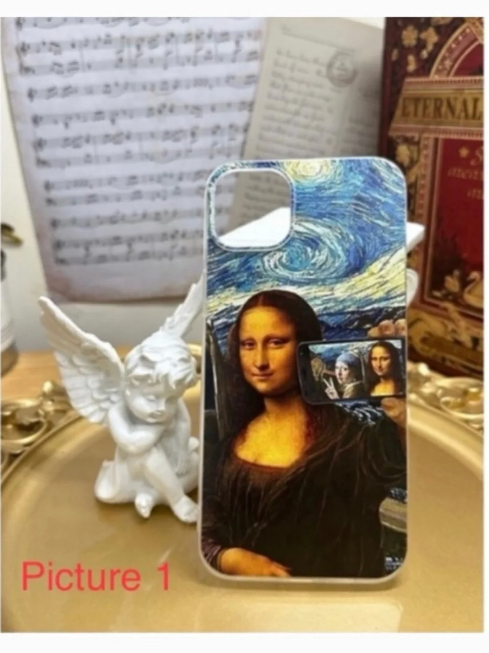 3 items. iphone14 /14plus/14pro/14promax art Case